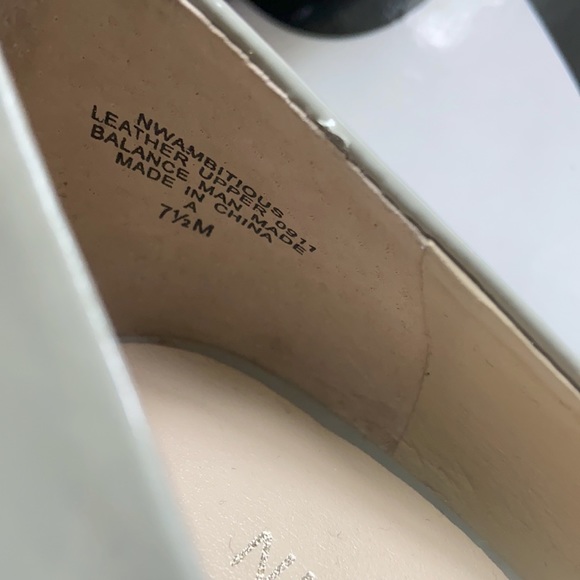 Patent Leather Grey Rounded Toe Heels (NIB) - Picture 5 of 6